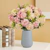 Artificial Flowers Plastic Silk Carnation Centerpieces Fake Plant Wedding WreathRoom Home Party Arrangement Festival Gift Decora