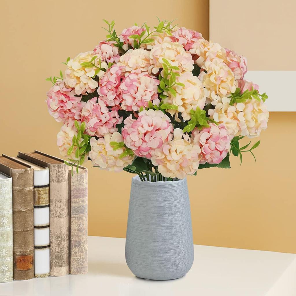Artificial Flowers Plastic Silk Carnation Centerpieces Fake Plant Wedding WreathRoom Home Party Arrangement Festival Gift Decora