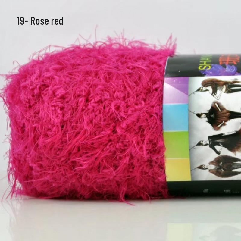 Phoenix Coral Mink Velvet Yarn - Long Hair Imitation Fur