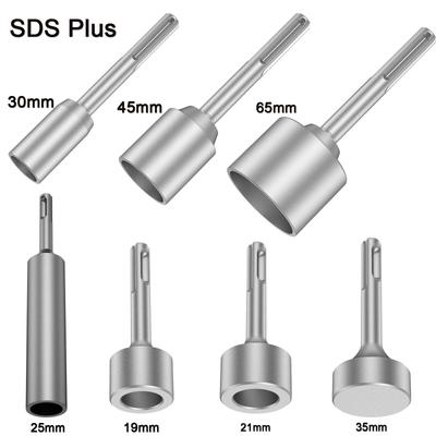 Piqueteur de Masse SDS Plus pour Perceuses Rotatives 19/21/25/35mm Acier Trempé Marteau Piquet de Terre Perceuse de Masse Piquet de Terre