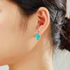 Natural Amazonite Jewelry Set Oval 7*9mm Earring Ring Real Gemstone925 Sterling Silver Fine Jewelry for Women Wife Mom Nice Gift