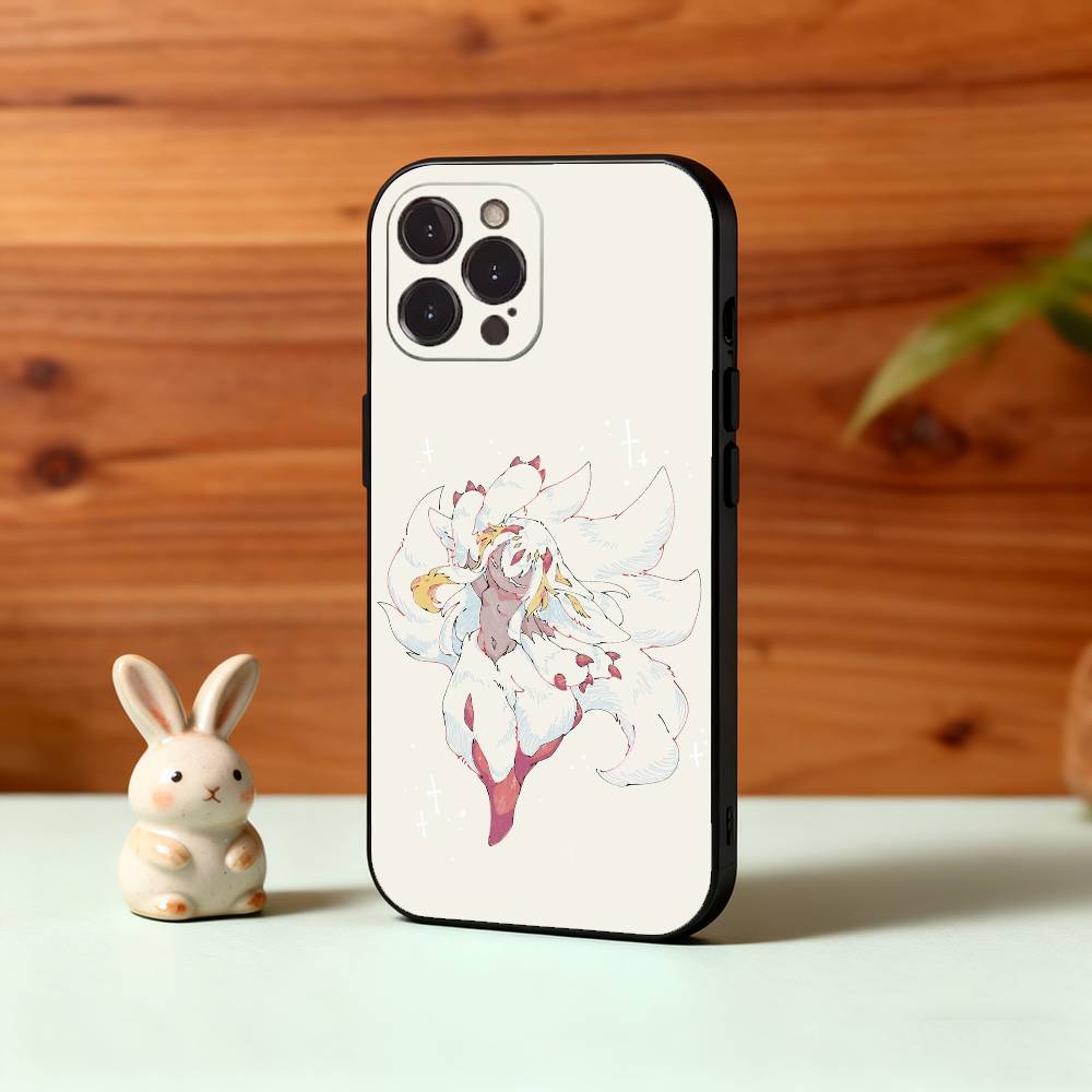 M-Made In A-Abyss Faputa Phone Case For iPhone17,16,15,14,13,12Plus,Pro Max,XS,5G Soft Silicone Black Cover