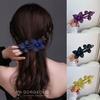 1/3pcs pieces Flower hair clip Non-slip matte Flower Ladies Big Claw Clip Hawaii Hair clip Power styling beach hair claw