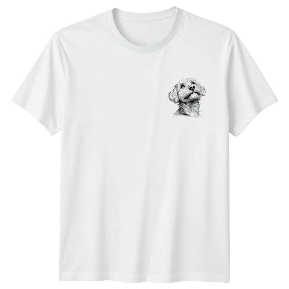 Expressive Dog Head Dogs Animals Unisexs TShirt Unisexs Tee Graphic Unisex Top S