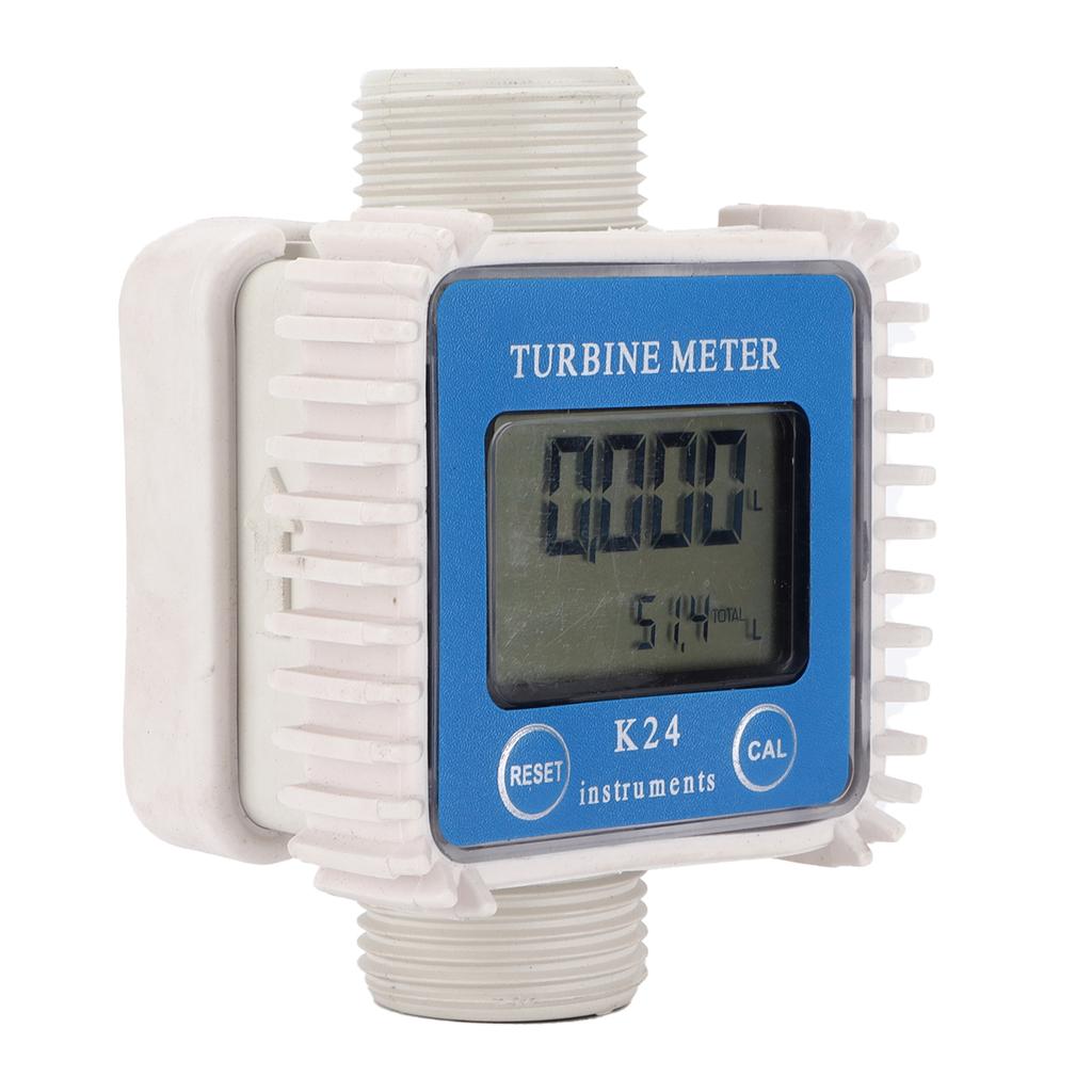 Flow Meter Indicator Electronic Digital LCD Professional for Diesel Gasoline Oil Methanol