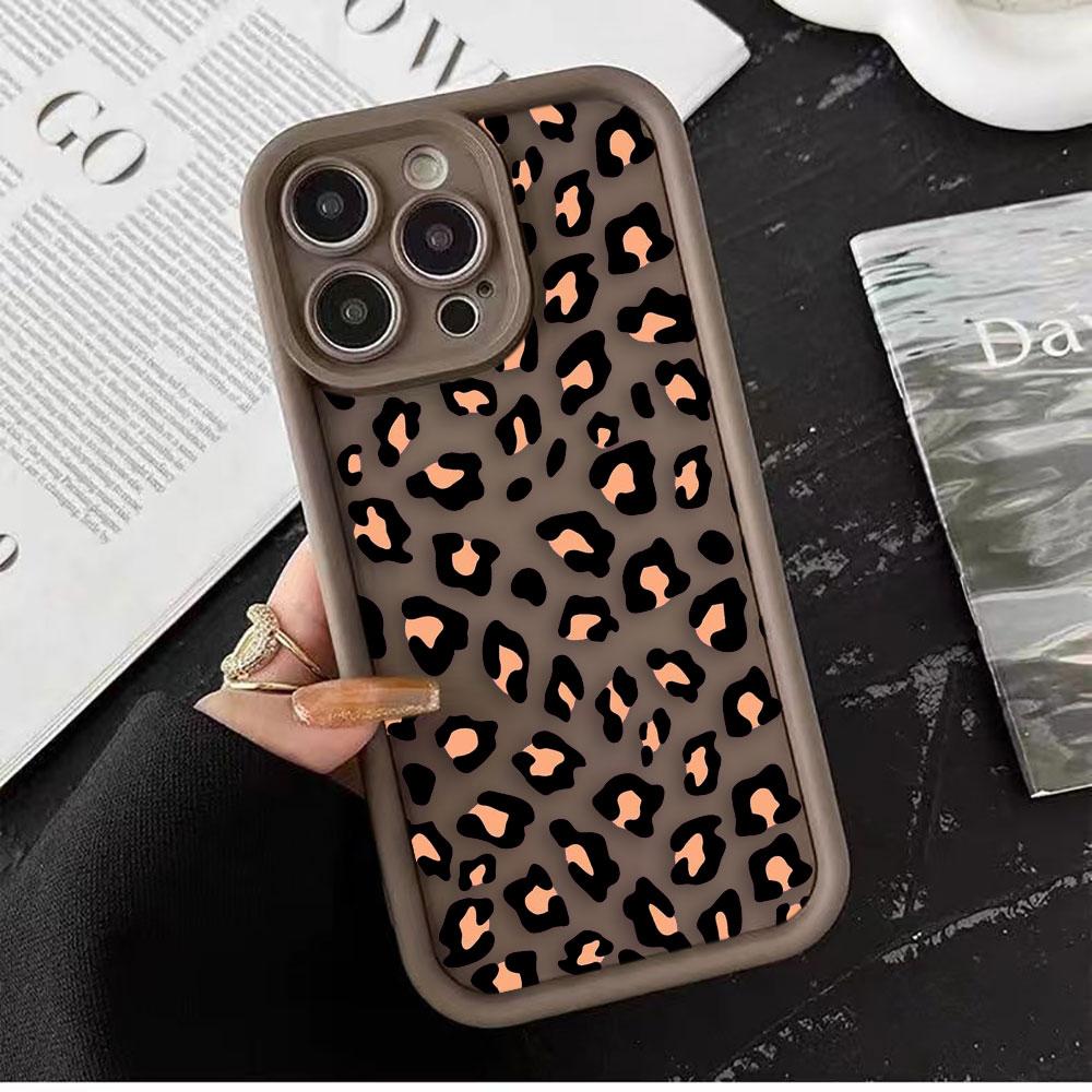 Leopard Print Pattern Phone Case For Samsung A13 A15 A16 A17 A22 A23 A25 A32 A33 A35 A51 A52 A53 A54 A55 A71 A72 Cover Case Capa