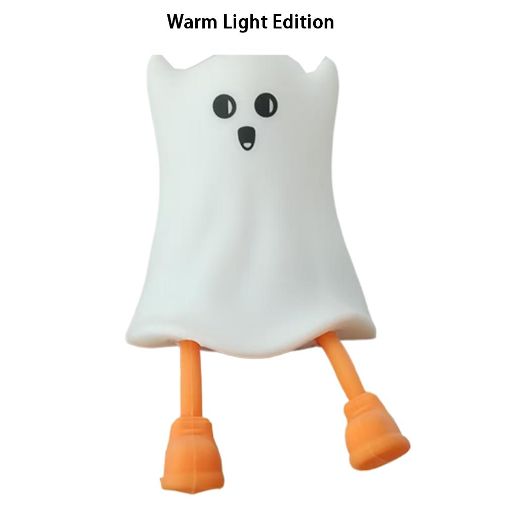 Rechargeable Halloween Led Night Light Bedroom Bedside For kids Pumpkin Silicone Gift Children’s Lamp Baby Child Nursery Cartoon