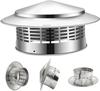 8 Inch Stainless Steel Chimney Cap Mesh Flue Rain Cover Round Vent Guard