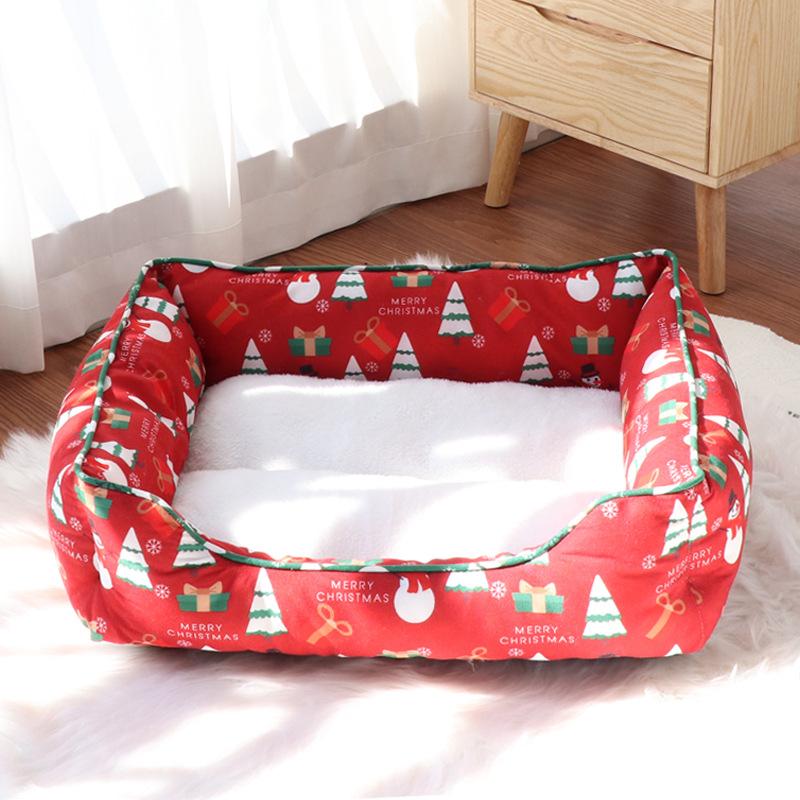 

Pet Nest Cat Mat Dog Bed Sleeping Use Small Dog Sleeping Mat Cat Nest All Seasons Kennels Keep Warm in Winter Pet Products S-51 46 15CM - 5kg