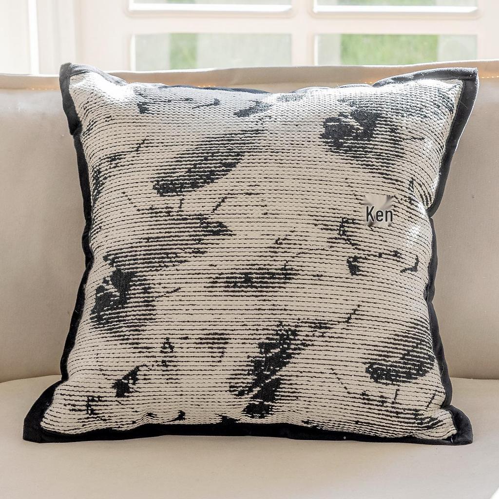 Modern Minimalist Light French Sofa Pillowcase for Living Room & Bedroom