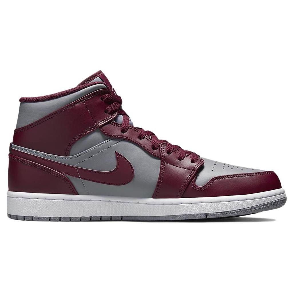 New JORDAN 1 Mid Cherrywood Red DQ8426-615