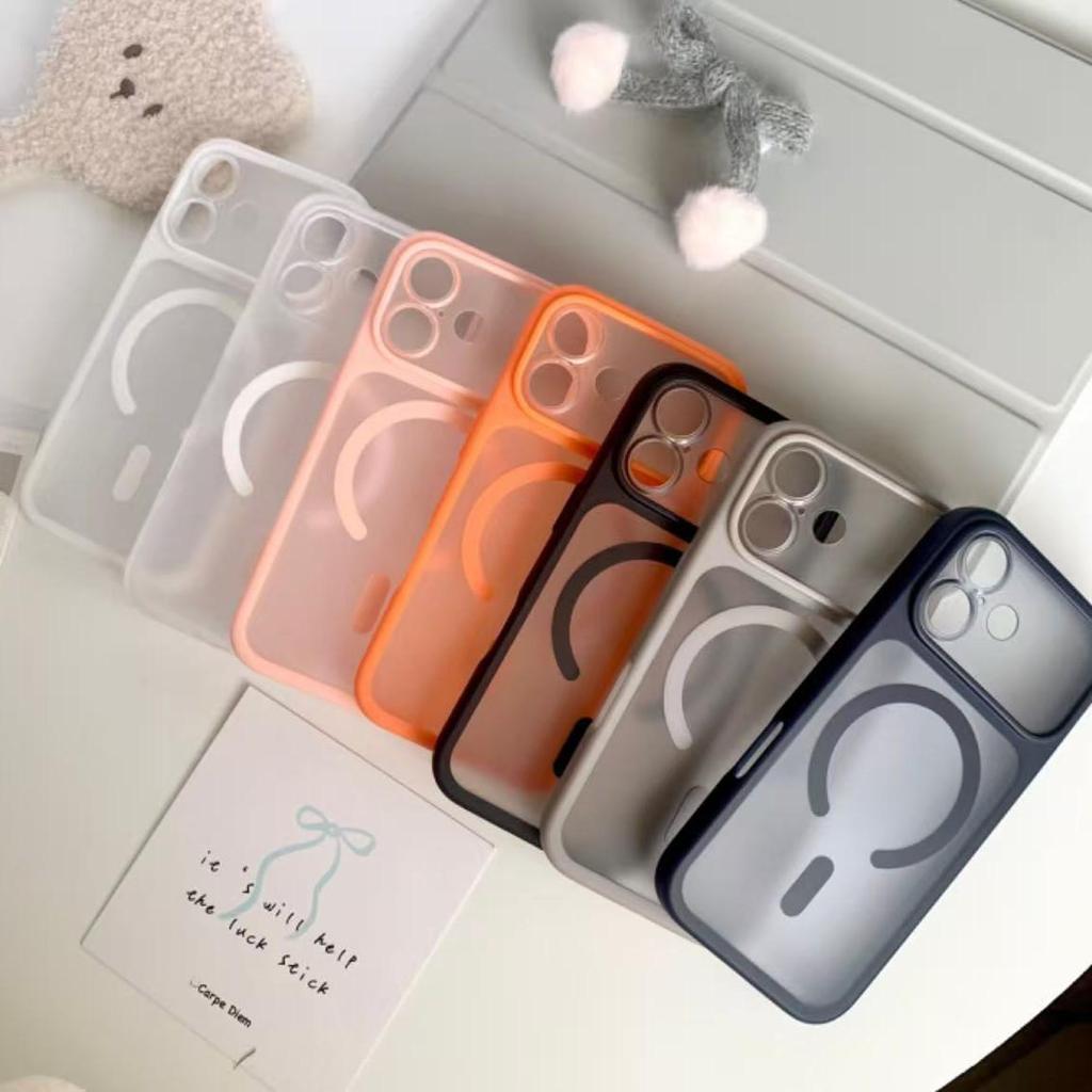 Detachable Magnetic Phone Case for Apple 17ProMax: Skin-Like Matte Finish