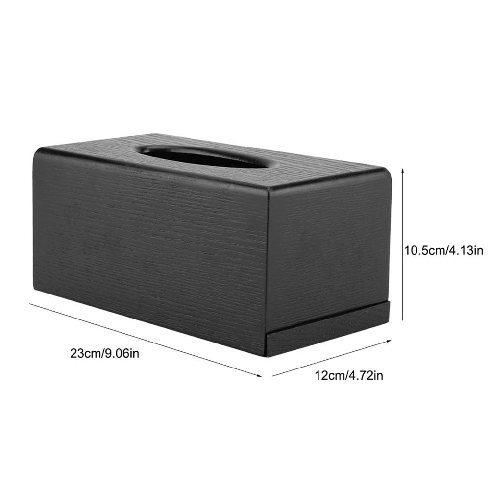 Slide-Out Base Facial Tissue Holder Wooden Decorative Tissue Box Elegant Tissue Box Cover  Bedroom