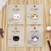 2pcs Cat embroidered cloth decoration