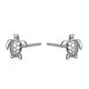 Elegant European & American Hot-Selling Pearl Butterfly Heart Dangle Studs