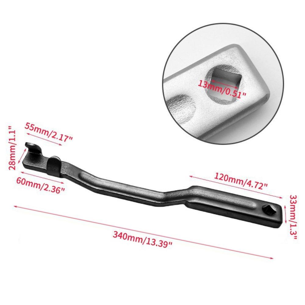 135 Extender Bar Tool Wrench Inch Long Torque Wrench Extension With 12 Inch Hole For Mechanics