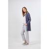 FURINA Stripe Knit Long Coat