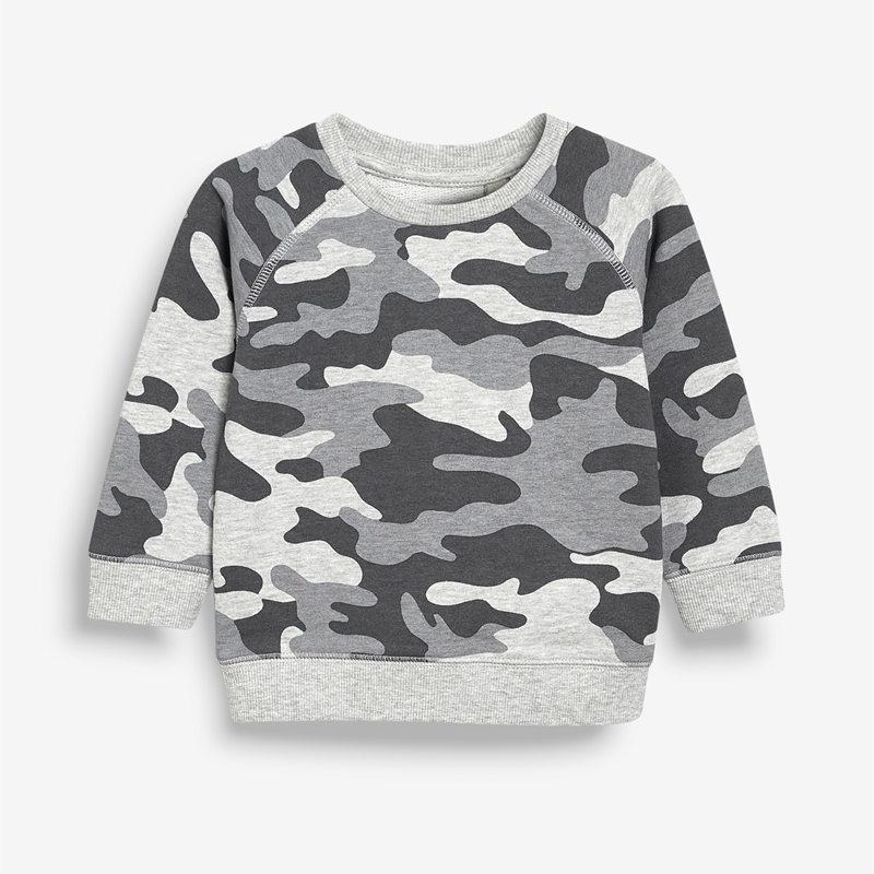 Boys' Cartoon Cotton Round-Neck Sweatshirt - Children's Autumn Long-Sleeve Clothing
