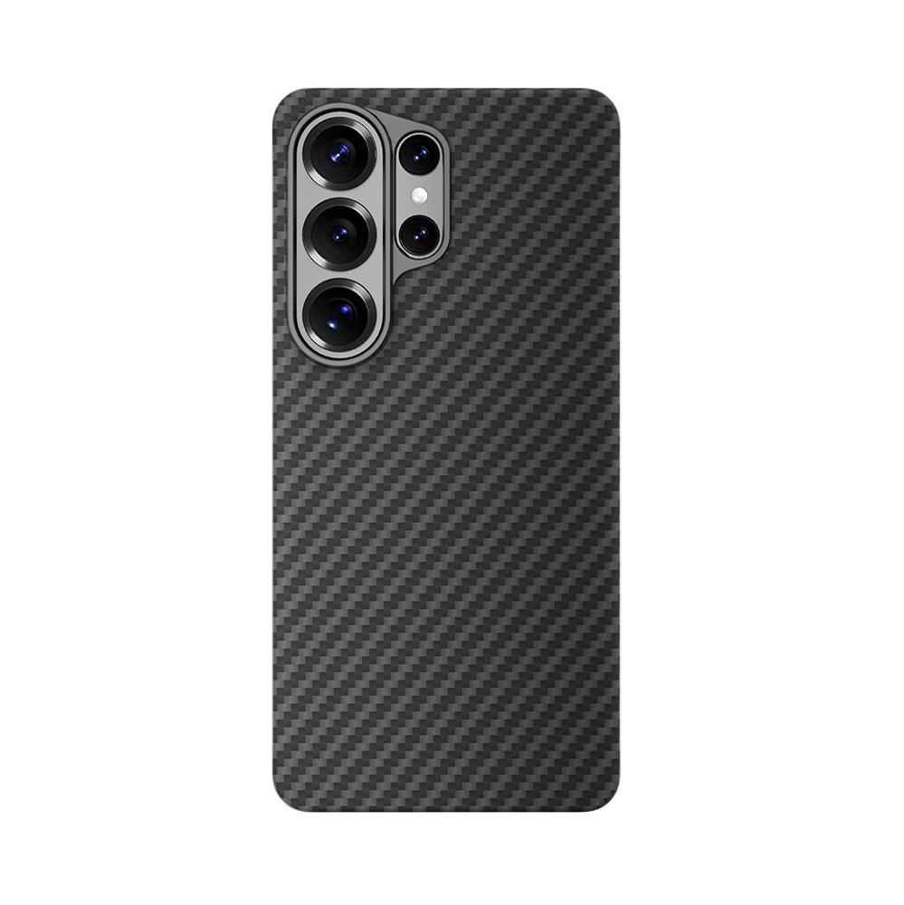 VAWI V-K01 Ultra Thin Carbon Fiber Aramid Fiber Phone Case with Magnetic for Samsung S25 S26 Ultra for Android Shockproof Case For Samsung S26