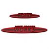 Pegatinas Emblema de Metal JCW John Cooper Works Calcomanía para Guardabarros Lateral Trasero Maletero de Coche Pegatina