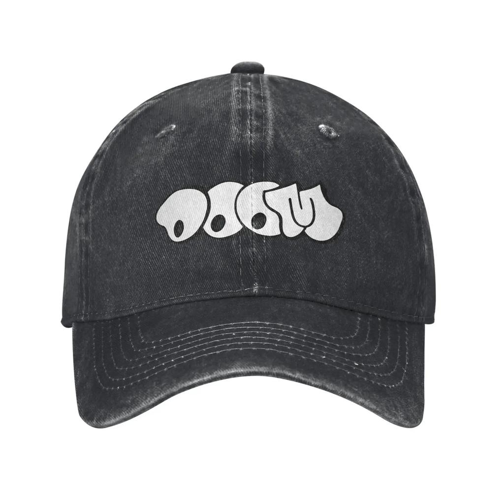 Mf Doom Logo Unisex Women Baseball Cap Distressed Washed Hats Cap Vintage Outdoor Summer Adjustable Snapback Cap