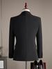 Men's High-End Double-Breasted Wedding Suit - Slim Fit, Professional Formal Wear, Versatile Fashion