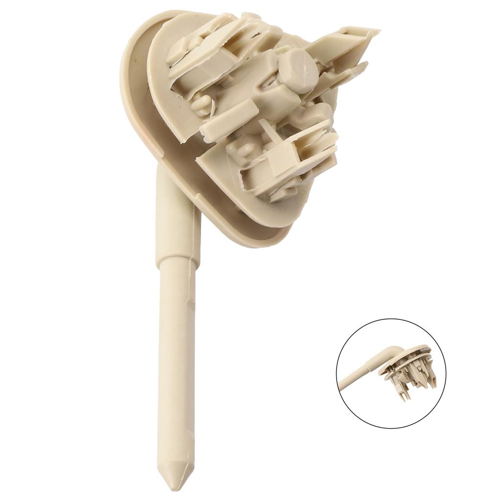 Για BYD F3 F3R Σταθερό Κλιπ Κλιπς Αντηλίου Αντικατάσταση Άξονας Περιστροφής Αντηλιοθώρακας Ανθεκτικό Κλιπ Πλαστικό Μπεζ Καινούργιο