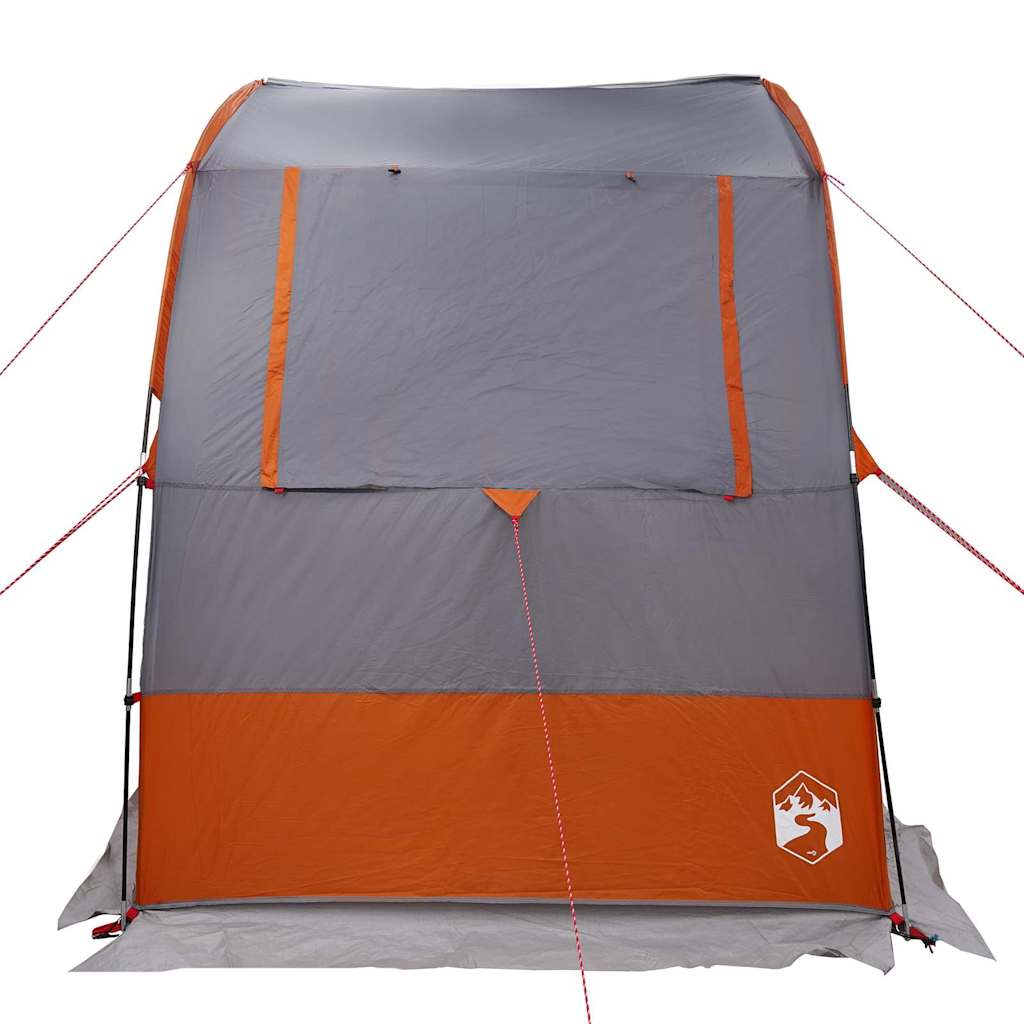 Heckklappenzelt für 194 x 180 x 210 cm Grau und Orange