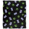 South Park Silky Patterned Towelie Supersoft Blanket