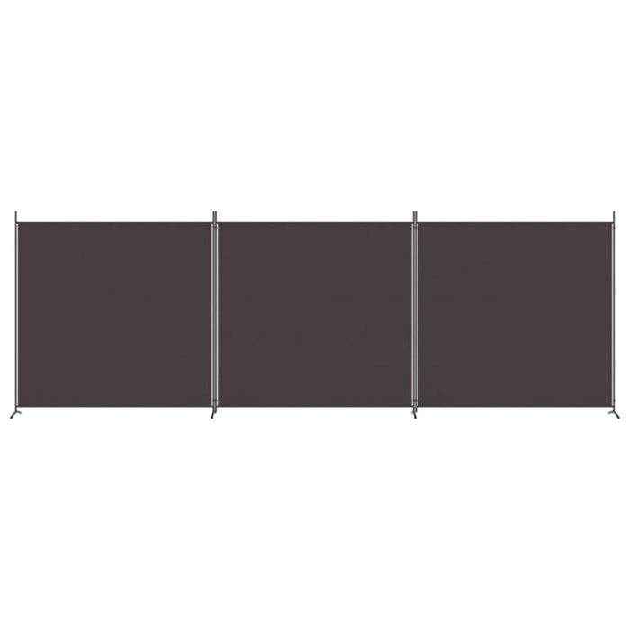 VidaXL Cloison de Séparation 3 Panneaux Séparateur de Pièce Pliable Diviseur Écran d'Intimité Paravent Décoration Salon 350279