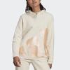 Adidas Colorblock Logo Hoodie Damen Tops Off-White HI1205