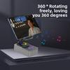 Speaker Audio, Desktop Live Broadcast, Power Bank 360 Lifting and Rotating Three-in-one Mobile Phone Holder
