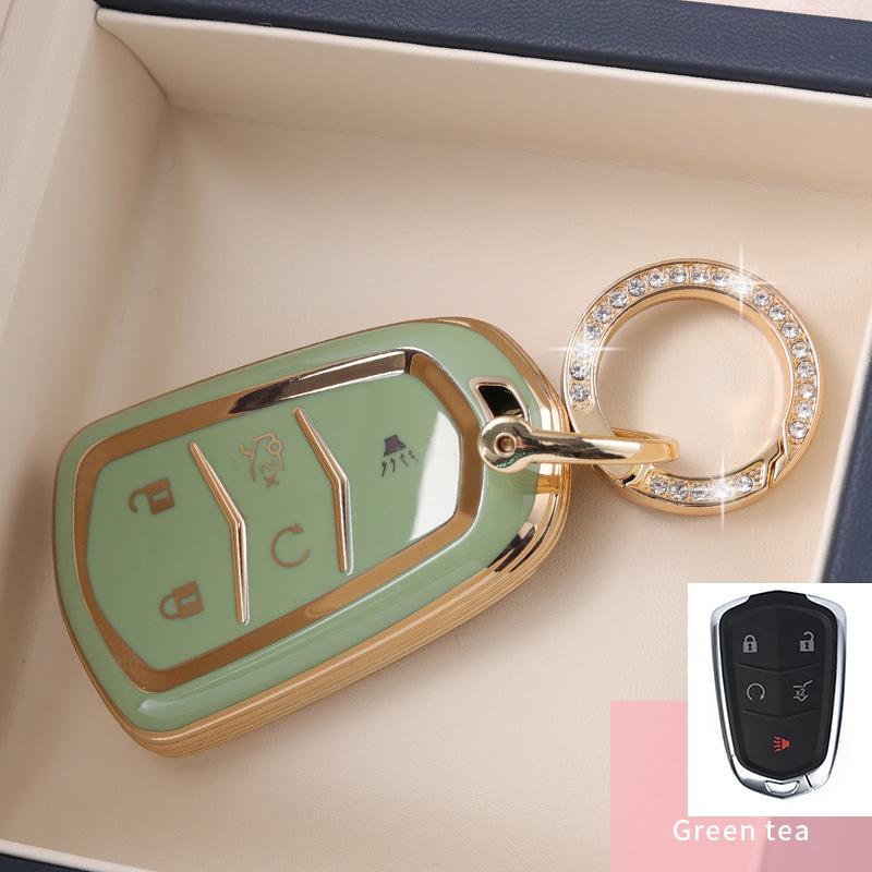 New TPU Car Key Case Remote Control Protector Cover for Cadillac ATS-L XTS XT5 CTS CT6 ATS 28T SRX Escalade 2015 Accessories
