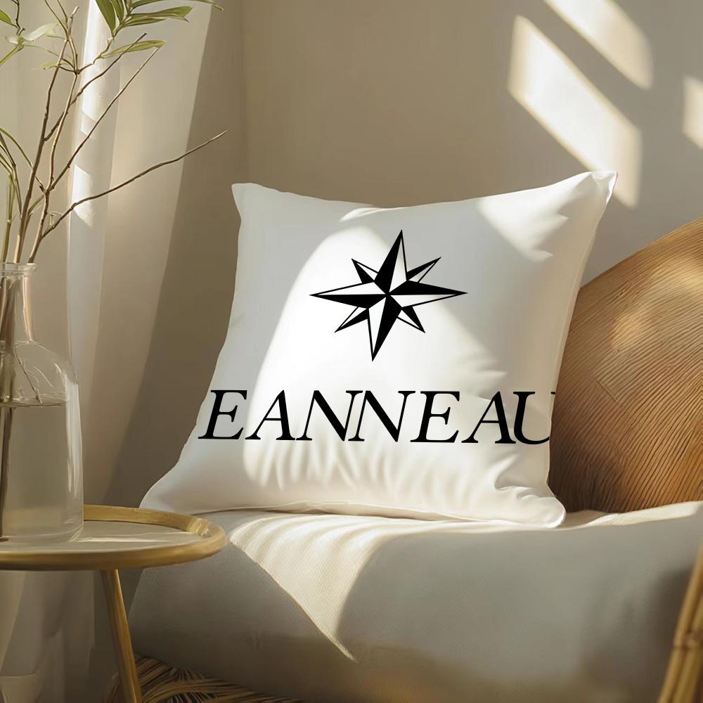 J-Jeanneau Cushion Cover Soft Short Plush Pillow Cover Smooth Cozy Texture Aesthetic Cushion Case Home Decor