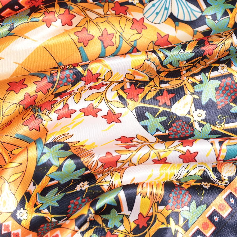 Hochwertige, luxuriöse Seidenschals, Stirnband, Schals, Halstuch für Damen, Ketten-Seidenschal, dekorativer Schal für Damen