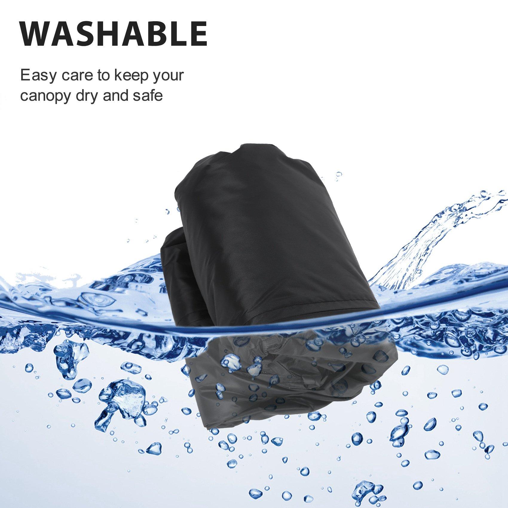 Good-Garden Swing Cover 3-Seater Swing Hammock Cover Outdoor Garden Patio Protector Sun Shade Waterproof Chair Cover