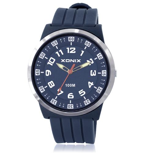 XONIX Fashion Men Sports Watches Waterproof 100m Outdoor Fun Quartz Watch Swimming Diving Watch Montre Homme Relogio Masculino