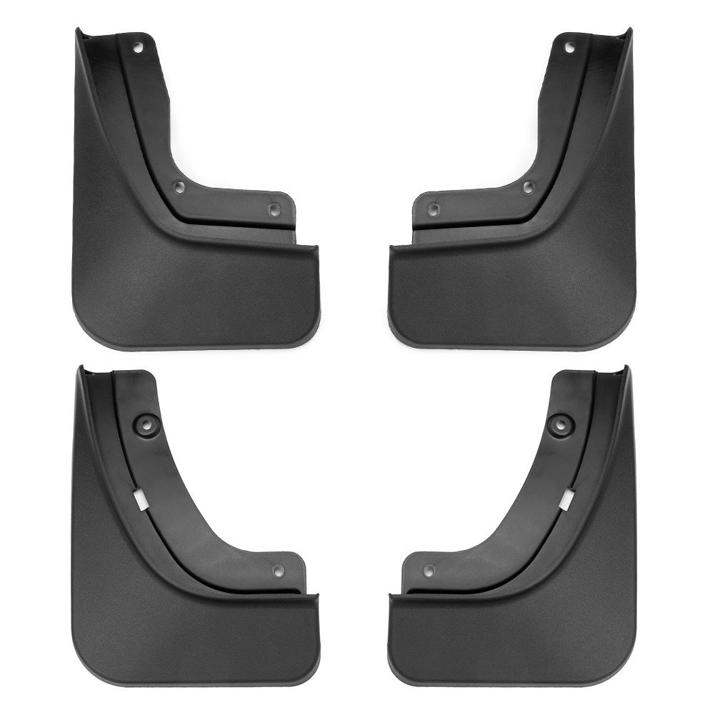 A set Front Rear Right Left Car Mudguards Mudflap Fender Mud Flaps Splash Guards For Jeep Grand Cherokee 2024 Black 4x