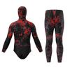 Mens 5mm Neoprene Semi-Dry Wetsuit Spearfishing Diving Camo Full Body Suit