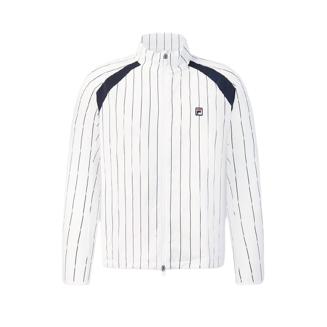 

Fila Tennis Striped Long Sleeve Jacket Men jackets A11M623705F-ZA L