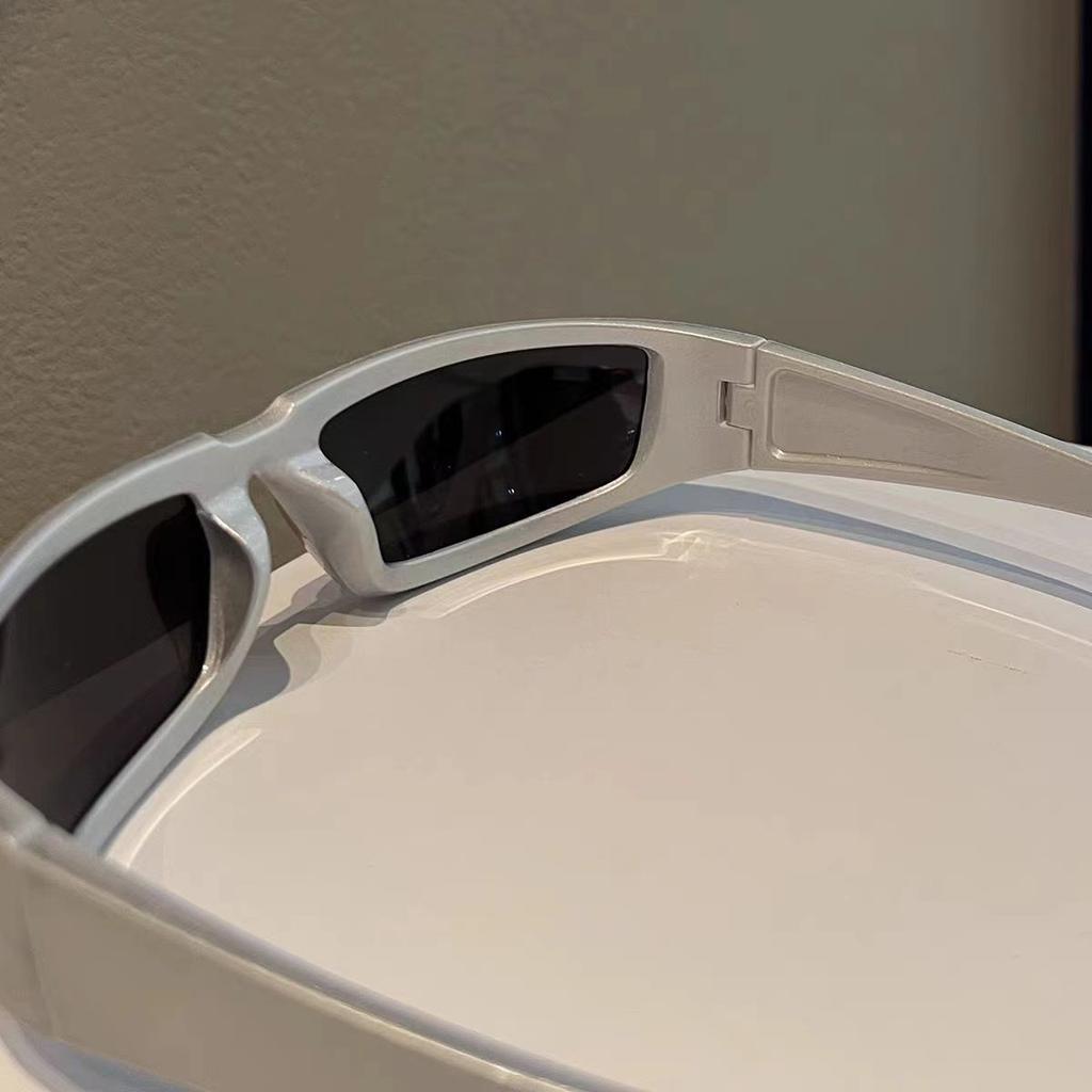 Y2K Millennium Korean Version of Spice Girls Sunglasses Ins Outdoor Concave Sunglasses Trendy Sunglasses