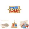 Wooden Gobang Board Game With Educational Toy For Kids And Students