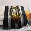 PAOK FC, vzorová flanelová deka, vysoká kvalita, pohodlná pro všechna roční období, domácí dekorace, teplo a pohodlí, ideální jako dárek.