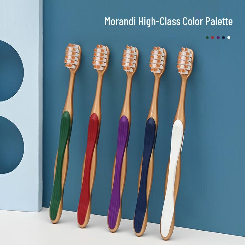 Qijing Sam's Style Adult Soft Bristle Toothbrush Set