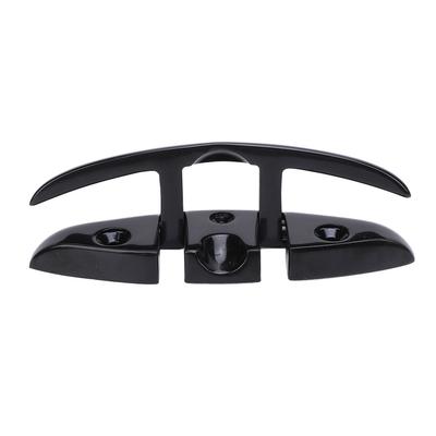 5in Boot Faltklampe Schwerlast Schwarz Edelstahl Marine Dockklampe für Yachten Schnellboote Fischerboote