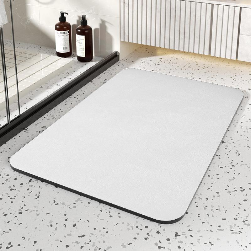Modern Simple Toilet Absorbent Quick Dry Dirty Mat Bathroom Door Non-slip Wear-resistant Diatom Mud Mat
