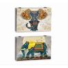 Lid - Elegant - Turquoise - 46.5 X 6 X 31.5 Cm - 2 Units - MDF Wood
