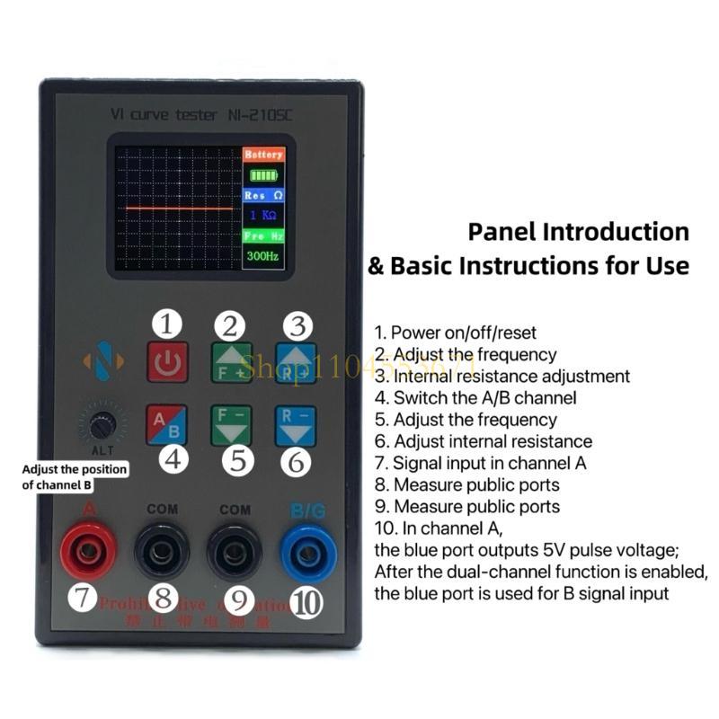 Best Seller NI210SC High Precised Curving Line Tester for Laboratory and Repair with Probe