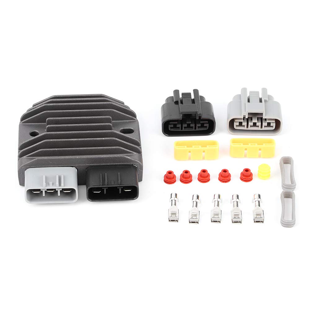 

Регулятор-выпрямитель, Qiilu Регулятор-выпрямитель, Регулятор-выпрямитель MOSFET с набором клемм для KRF TERYX normal