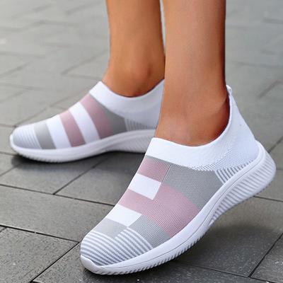 Mode Damen Sneaker Flache Schuhe Frau Vulkanisierter Sneaker Damen Slipper Socken Schuhe Übergröße Damen Sneaker Zapatos De Mujer